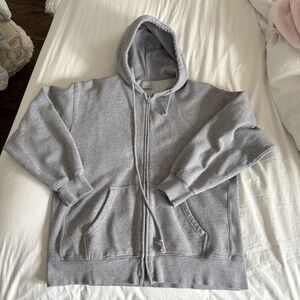 Gray Aritzia Zip-Up Hoodie - AS IS